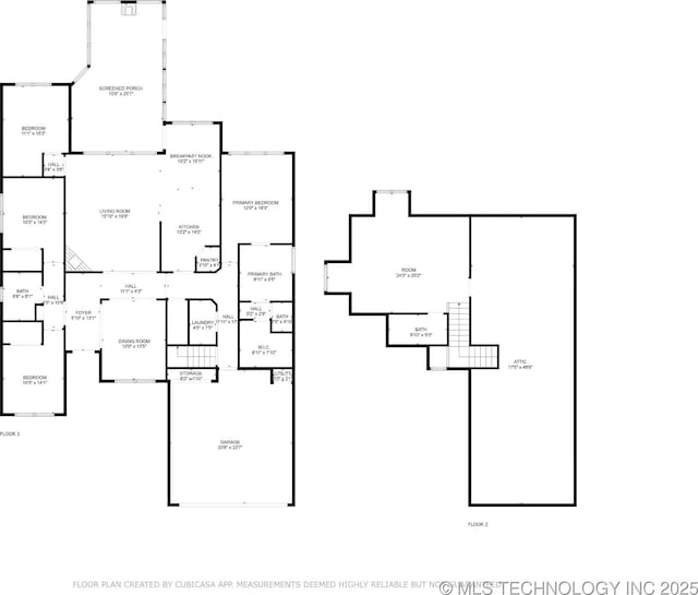 4205 N Narcissus Ave, Broken Arrow, OK 74012 - view of floor plan / room layout