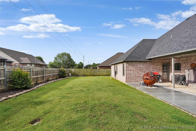 8905 N 137th E Ave, Owasso, OK 74055 - fenced backyard featuring a patio area