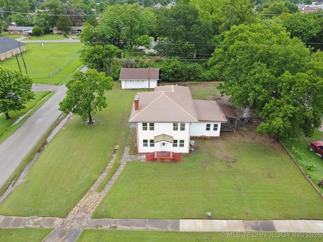 1601 E 6th St, Okmulgee, OK 74447 - view from above of property