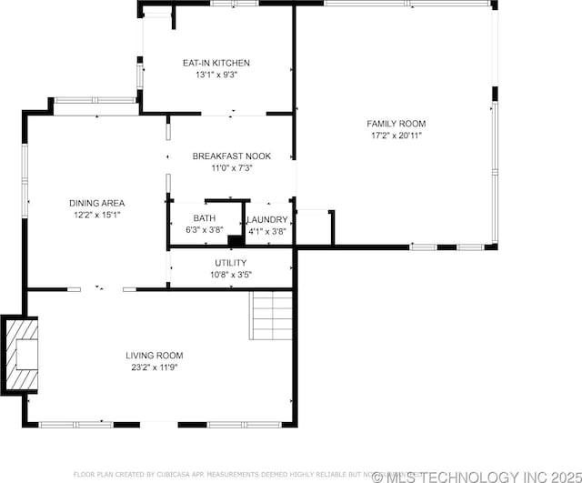 1601 E 6th St, Okmulgee, OK 74447 - view of property floor plan