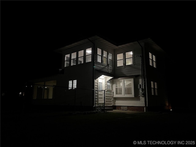 1601 E 6th St, Okmulgee, OK 74447 - view of front of house with crawl space
