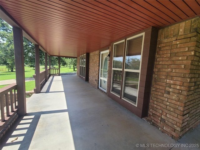 428101 E 1150th Rd, Porum, OK 74455 - view of patio