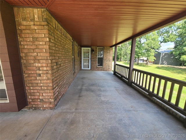 428101 E 1150th Rd, Porum, OK 74455 - view of patio / terrace