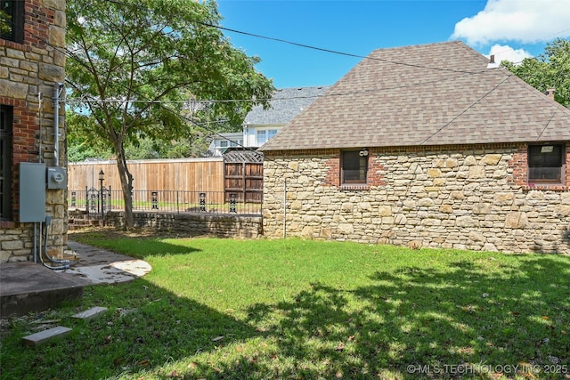 2605 S St Louis Ave, Tulsa, OK 74114 - view of fenced yard