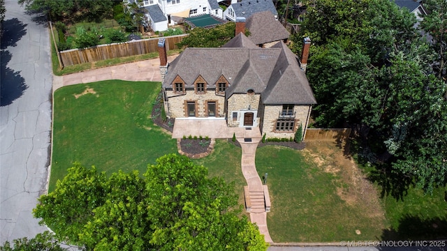 2605 S St Louis Ave, Tulsa, OK 74114 - aerial view of property and surrounding area