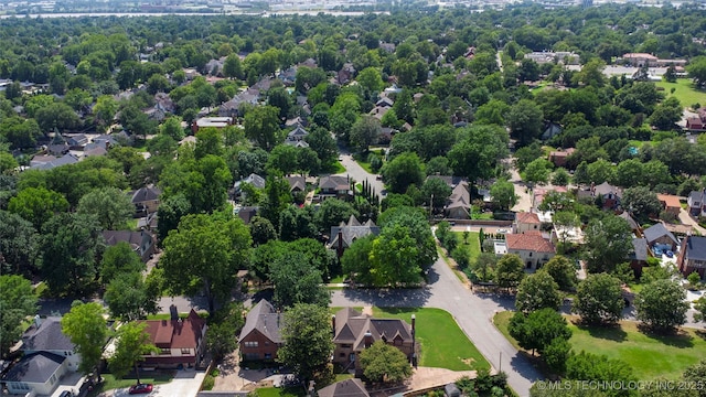 2605 S St Louis Ave, Tulsa, OK 74114 - aerial perspective of suburban area