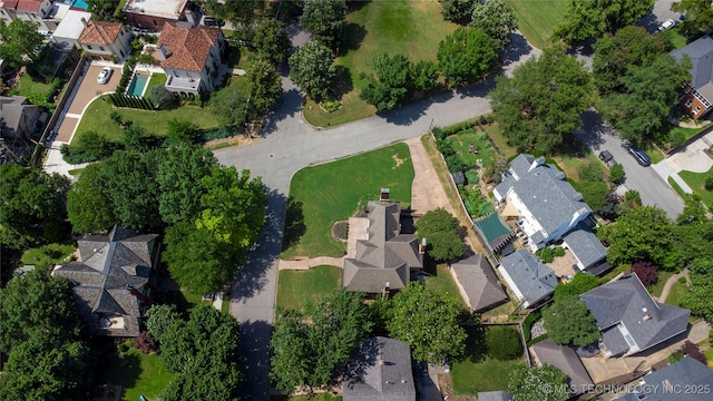 2605 S St Louis Ave, Tulsa, OK 74114 - aerial view of property and surrounding area featuring nearby suburban area