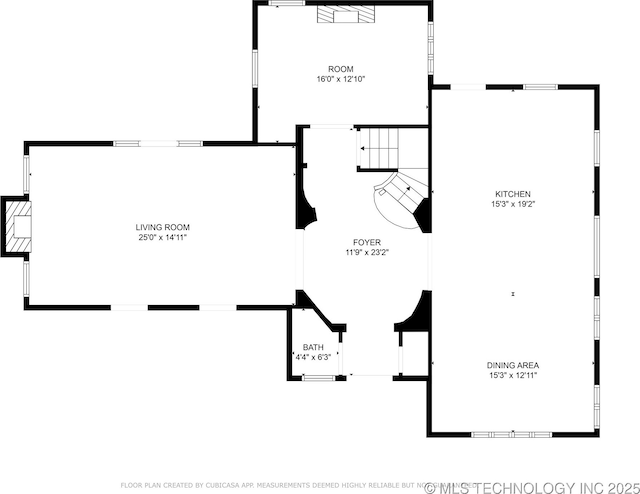2605 S St Louis Ave, Tulsa, OK 74114 - view of floor plan / room layout