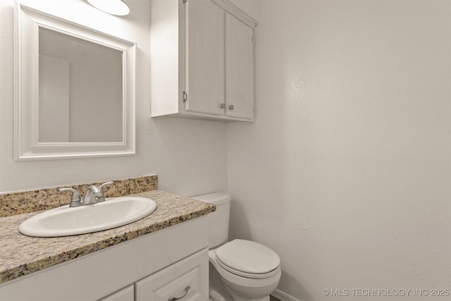 5117 S Lions Ave, Broken Arrow, OK 74011 - half bath with vanity and toilet