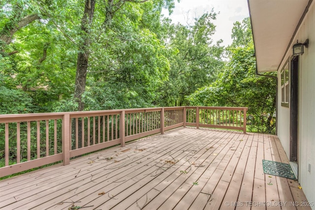 5117 S Lions Ave, Broken Arrow, OK 74011 - view of wooden deck