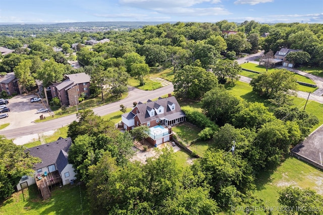 1210 E 15th St, Ada, OK 74820 - aerial perspective of suburban area