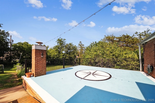 1210 E 15th St, Ada, OK 74820 - view of patio