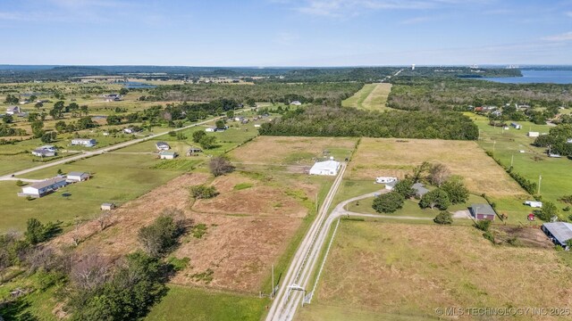 13560 S 4150th Rd, Claremore, OK 74017 - aerial view of property and surrounding area