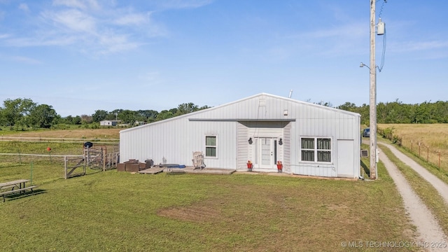 13560 S 4150th Rd, Claremore, OK 74017 - view of front of home featuring dirt driveway and a rural view