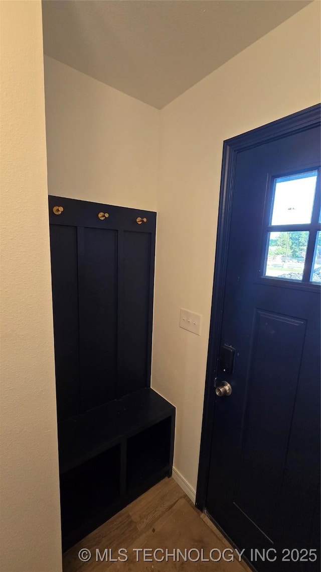217 E Virgin St, Tulsa, OK 74106 - mudroom with baseboards