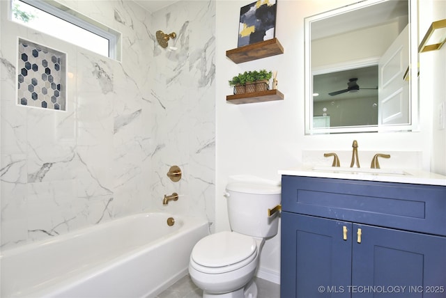 217 E Virgin St, Tulsa, OK 74106 - full bathroom with vanity and bathing tub / shower combination
