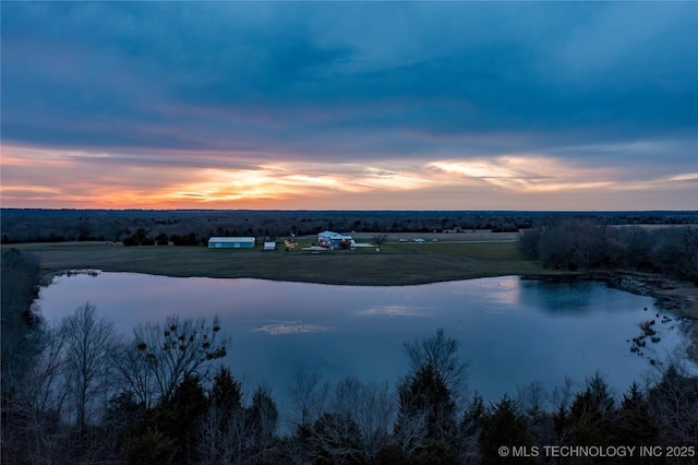 1522 Burney Cemetary, Calera, OK 74730 - water view