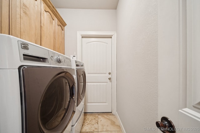 8483 N 68th E Ave, Owasso, OK 74055 - laundry room with independent washer and dryer and cabinet space