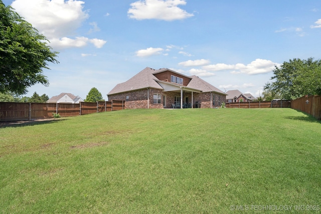 8483 N 68th E Ave, Owasso, OK 74055 - view of fenced backyard