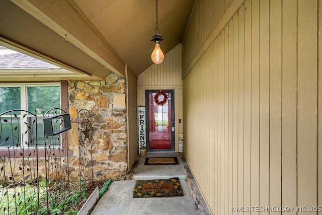 2528 W Commercial St, Broken Arrow, OK 74012 - property entrance featuring stone siding