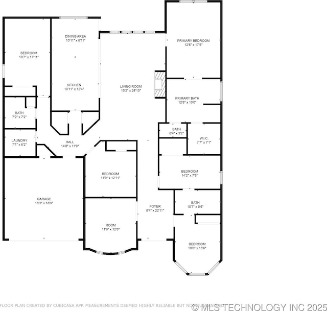 905 W Elmira St, Broken Arrow, OK 74012 - view of room layout
