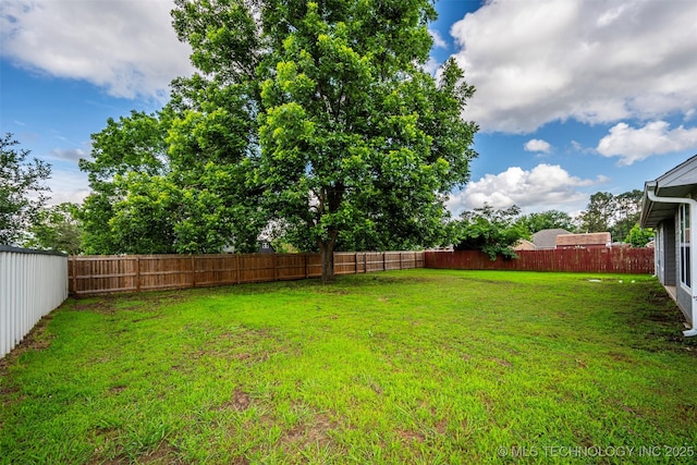 1341 Alvera Ln, Wynnewood, OK 73098 - view of fenced backyard