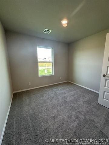 1405 E 83rd St, Broken Arrow, OK 74014 - unfurnished room featuring dark carpet