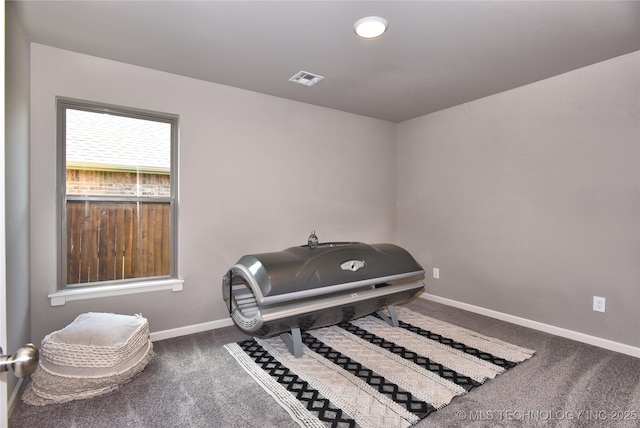 10718 S 279th Ave E, Coweta, OK 74429 - living area with carpet and baseboards