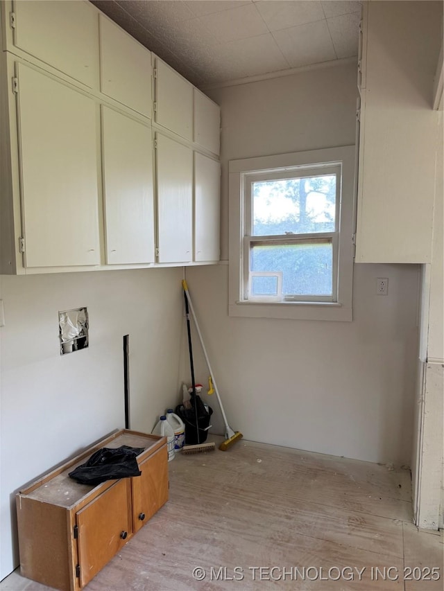 804 N Oklahoma St, Okmulgee, OK 74447 - washroom featuring light wood-style flooring