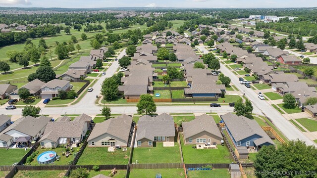 2211 E Concord Pl, Broken Arrow, OK 74012 - aerial view of property's location featuring nearby suburban area