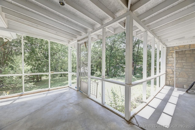 583 S Joplin Ave, Tulsa, OK 74112 - view of unfurnished sunroom