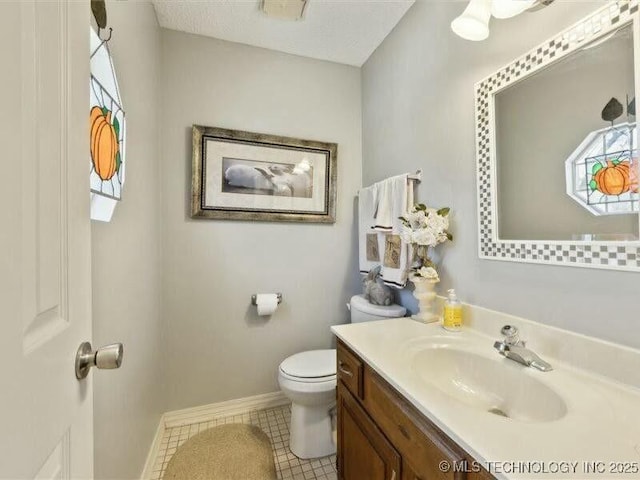 31990 S 624th Pl Unit 48, Grove, OK 74344 - bathroom featuring vanity and tile patterned flooring
