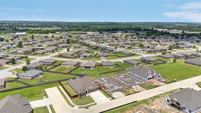 14934 S Sequoia St, Glenpool, OK 74033 - aerial view of property's location featuring nearby suburban area