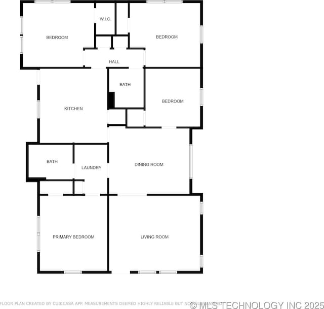 224 E Oklahoma St, Tulsa, OK 74106 - view of property floor plan