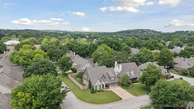 5117 E 92nd St, Tulsa, OK 74137 - aerial view of residential area