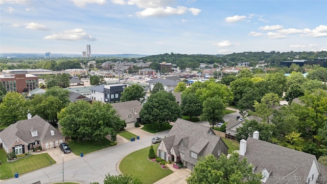 5117 E 92nd St, Tulsa, OK 74137 - aerial view of residential area