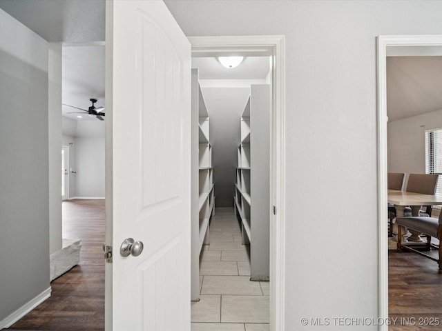 5607 E 76th St, Tulsa, OK 74136 - hall featuring baseboards
