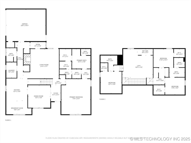 5607 E 76th St, Tulsa, OK 74136 - view of room layout