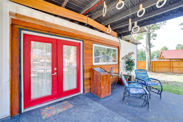 62141 E 313th Rd Unit 3, Grove, OK 74344 - entrance to property with french doors