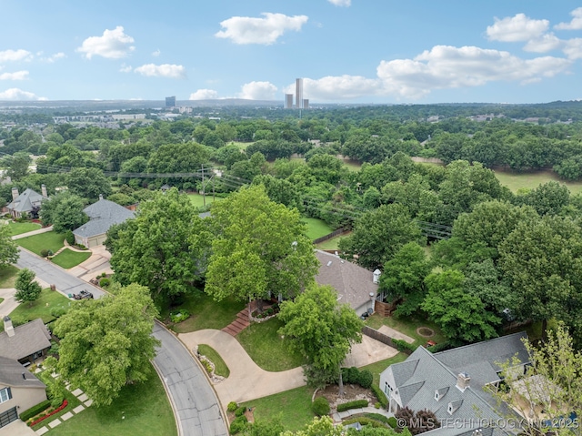 3431 E 96th Pl, Tulsa, OK 74137 - aerial view of residential area
