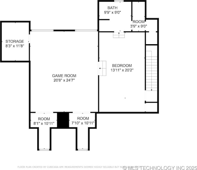 3431 E 96th Pl, Tulsa, OK 74137 - view of floor plan / room layout