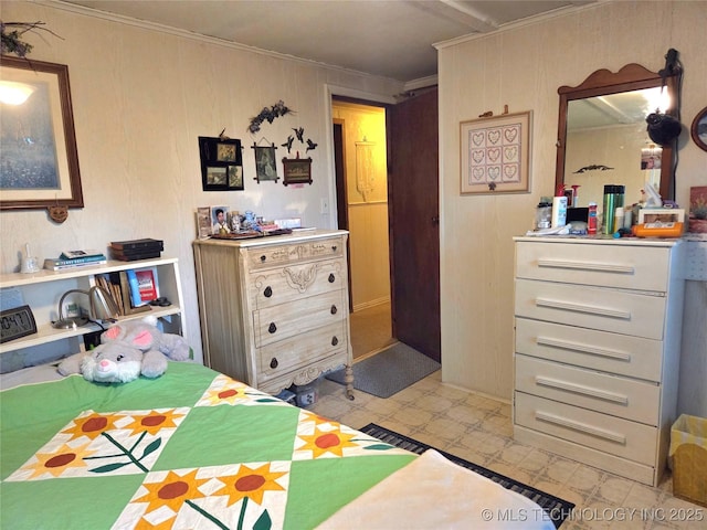 92133 S 4676th Rd, Bunch, OK 74931 - bedroom with ornamental molding