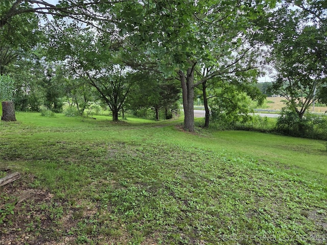 92133 S 4676th Rd, Bunch, OK 74931 - view of grassy yard