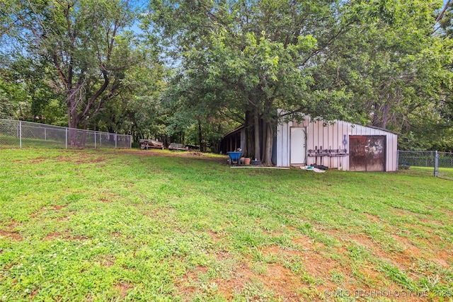 17997 S 4160th Rd W, Claremore, OK 74017 - view of yard with an outbuilding