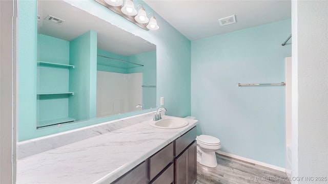15081 S 276th E Ave, Broken Arrow, OK 74429 - full bath with wood finished floors and vanity