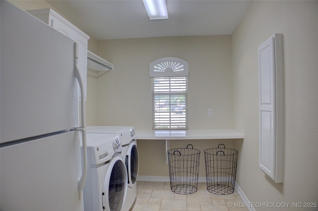 14230 S Urbana Ave, Bixby, OK 74008 - laundry area featuring washing machine and clothes dryer and baseboards