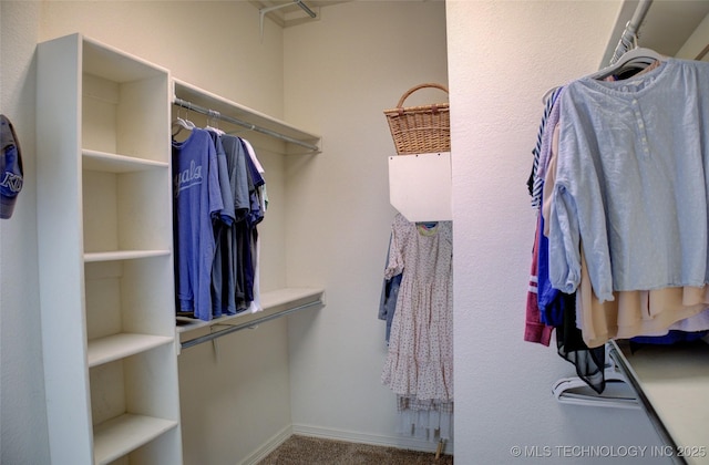14230 S Urbana Ave, Bixby, OK 74008 - walk in closet featuring carpet floors