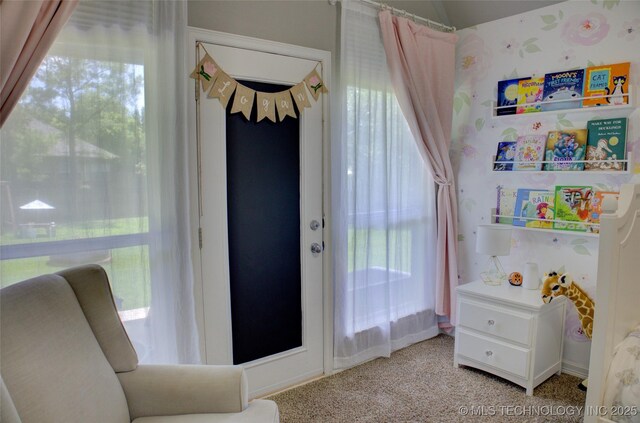 14230 S Urbana Ave, Bixby, OK 74008 - interior space featuring light carpet