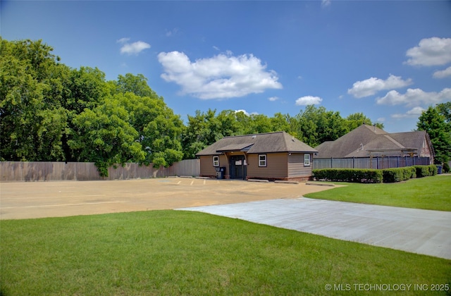 14230 S Urbana Ave, Bixby, OK 74008 - view of yard