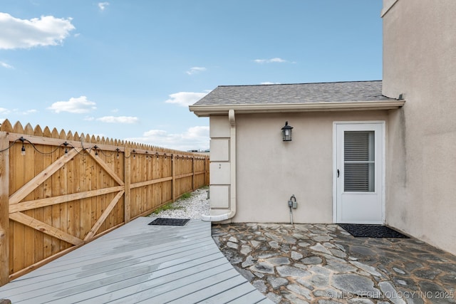 8316 E 81st Pl, Tulsa, OK 74133 - wooden terrace with a patio area